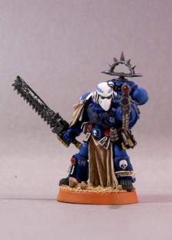 Ultramarine vetran with iron halo by Dave4tin
