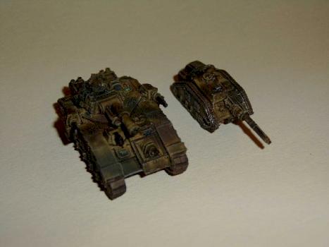 Baneblade + Destroyer Tank Hunter by Red Ram