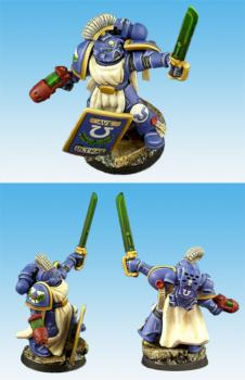 Ultramarines Force Commander by MiG