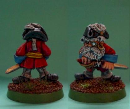 Alternative Armies Flintloque Dwarf Grenadier Sergant by Freodin