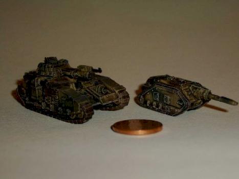Baneblade + Destroyer Tank Hunter by Red Ram