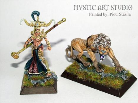 Virae Pretresse Fianna with Sinshera by Mystic Art Studio