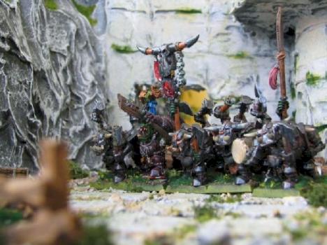 Orcs&goblins: black orcs regiment by kioto2 by kioto2