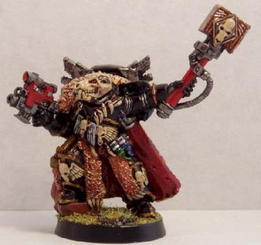 Games Day Wolf Priest (converted) - updated pic by hagennz