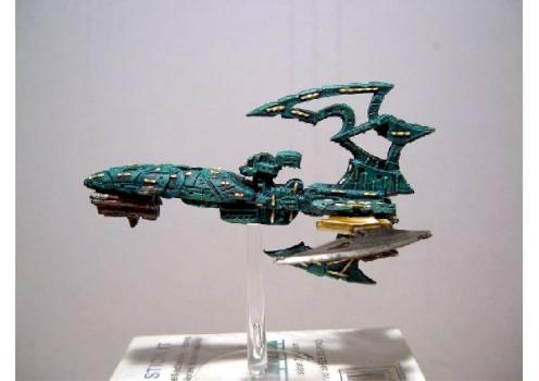 My Dark eldar Cruiser by Lord Korhyl