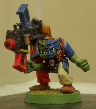 Ork 'Eavy Weaponz Boy #2 by gork