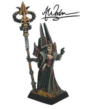 Dark Elf Sorceress by Hairy Sticks