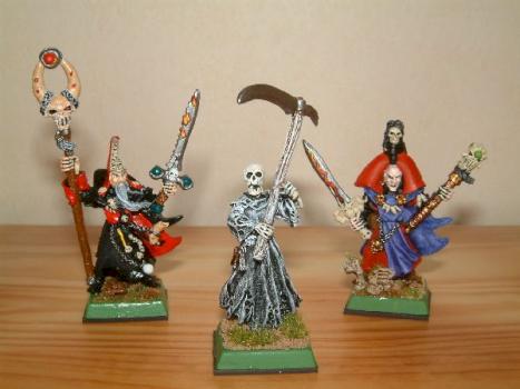 Nécromanciens et Spectre / Necromancers & Undead Wraith by zarrko