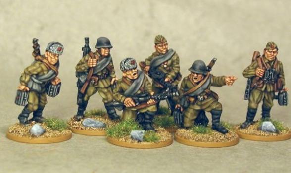 World War 2 - Soviets LMG Team by witchhunter