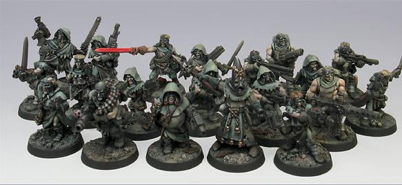 Necromunda Cawdor Gang, The Dust Brothers by spooktalker