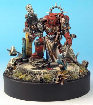 Space Marine Blood Raven Commander by Wiltrichs