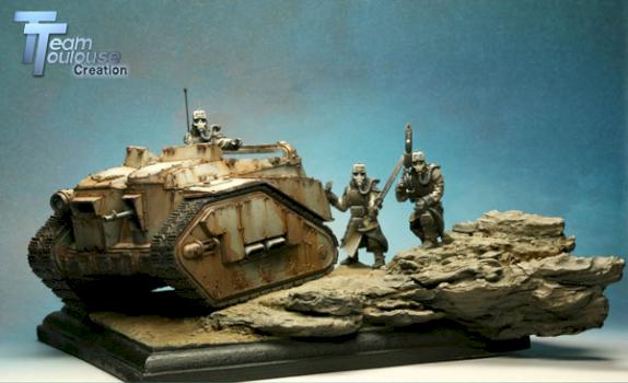 Looking for the ennemy - Diorama Gold at GD UK 2009 by Juan