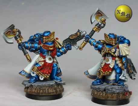 Ultramarine Honour Guard Veterans by nels0nmac