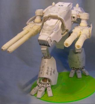 Scratchbuild Warhound Titan Mars Pattern by anvilus