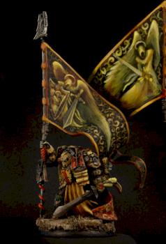 WARHAMMER 40K Dark Angel Terminator with Standard by rene