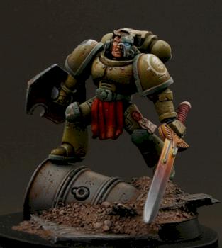 Sons of Medusa Space Marine (GD UK 09 finalist) by BuzZin