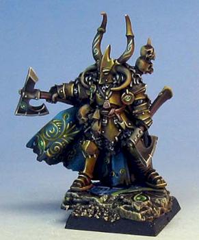 Games Day Tzeetch Lord on sculpted base by Wappellious