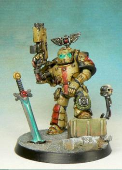 Captain Eugen, Imperial Rempart's 5th company leader by jakovazor