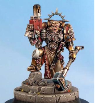 Captain Antonius Vicenzi of the 9th Blood Angel Company by Wiltrichs
