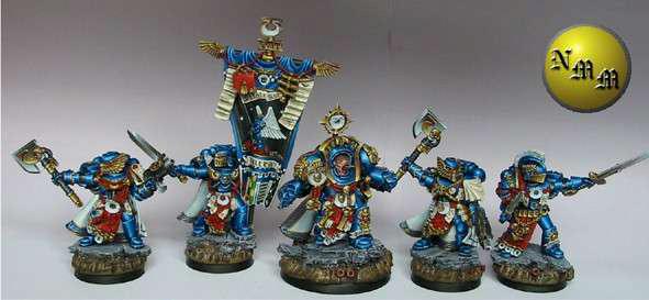 Marneus Calgar & Honour Guard by nels0nmac