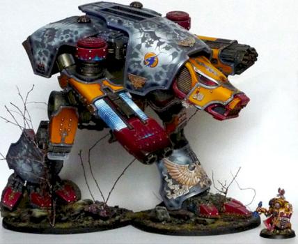 Forge World Warhound by Demonrich