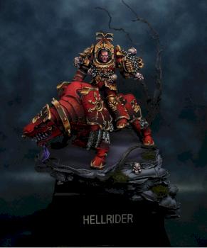 HELLRIDER - SILVER Monster 40K - SPANISH GD 2009 by kai