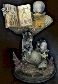 Genestealer Cultist Bust - general view by Manumilitari