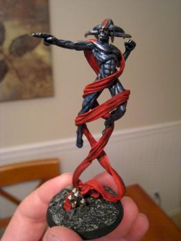 Ice Blue Metal Necron Deceiver Ctan by Dark Trainer