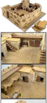 Zinderneuf Fort (25- 30mm scale): by Dirk