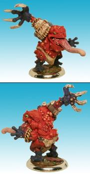 blood bowl my "kroxigor" for team slann by borak
