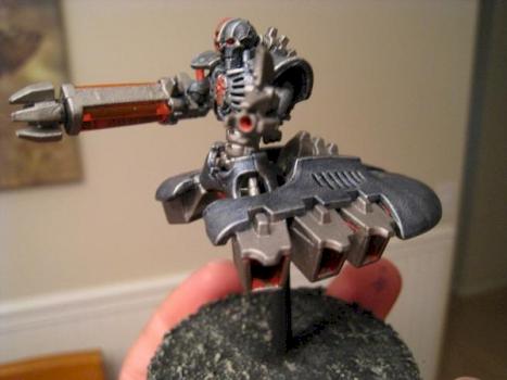 Ice Blue Metal Necron Destroyer by Dark Trainer