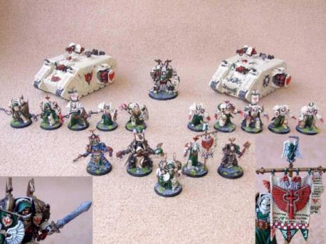 Dark Angels / Deathwing army all converted sculpted 1 by jbmaster007