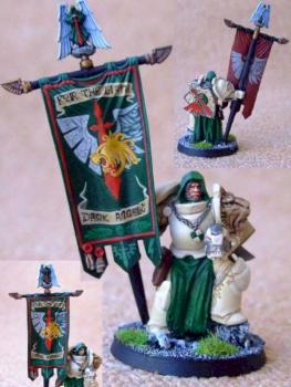 Dark Angels / Deathwing banner bearer by jbmaster007