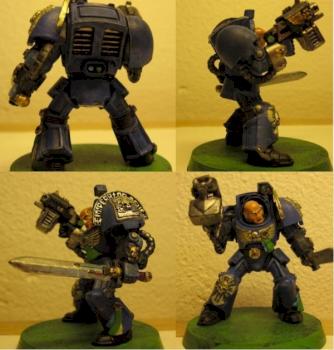Space Marine Terminator Sergeant by Tuggy