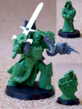 Another picture of Dark angels terminator lord/hero + 2 servants by jbmaster007
