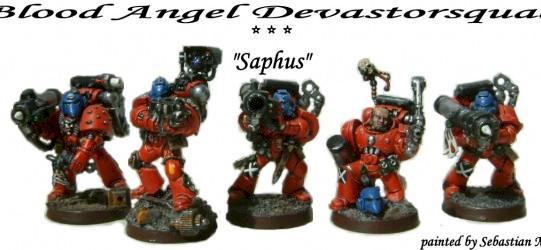 Blood Angel Devastorsquad "Saphus" by senfone