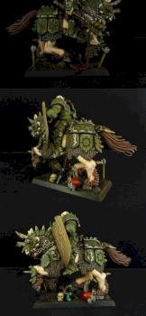 Grombus, Chaos Knight of Nurgle by Rogan