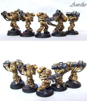 space marines by aurelio
