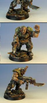 Warhammer 40k Imperial Guard Ogryn by Wappellious