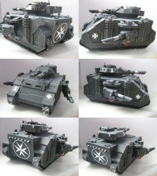 Black Templars Predator Annihilator by matrim