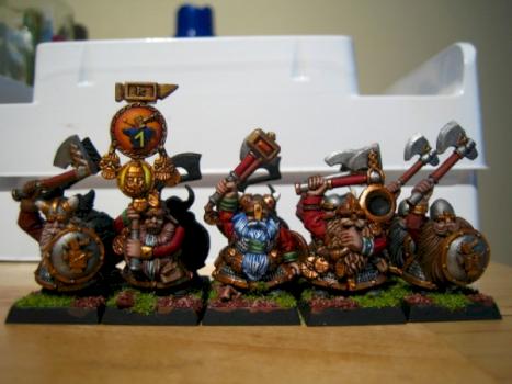 Dwarf warriors by o0D1G1TALPUNK0o