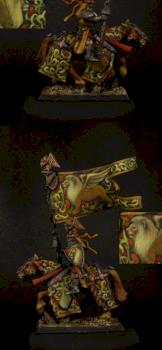 Warhammer Bretonnian Lord with Standard by rene