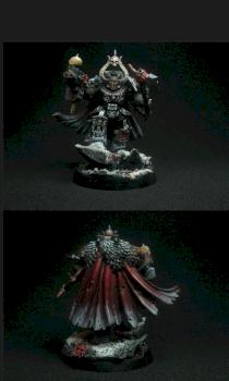 Chaos Space Marine Terminator Lord by mugen777