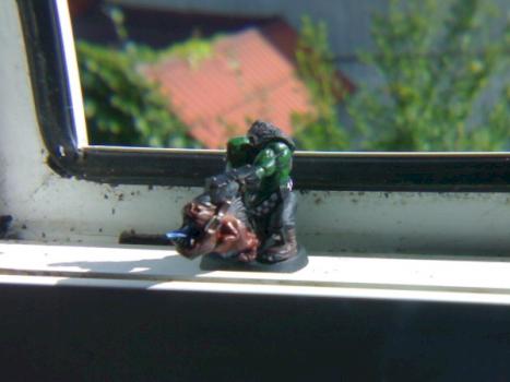 Ork with squig 2 WIP by Gergio