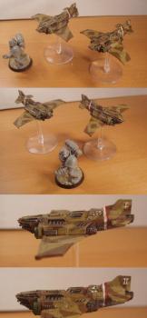 Epic (6mm) Imperial Guard - Thunderbolt Squadron by Guthwine
