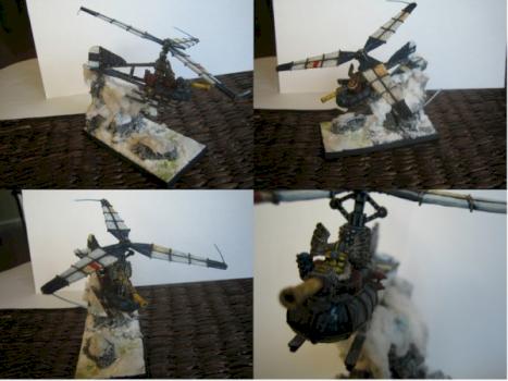 Dwarf gyrocopter by o0D1G1TALPUNK0o
