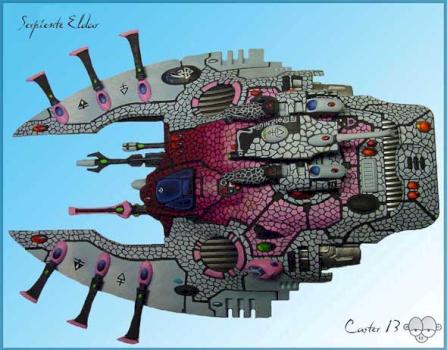 Serpiente Eldar by caster13