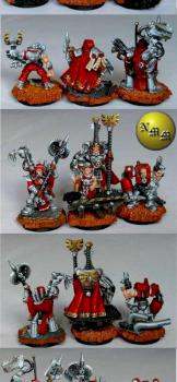 Adeptus Mechanicus techpriest squad by nels0nmac