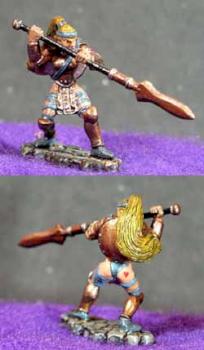 Fighter chick by TritchPaints