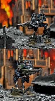 Imperial Guard Sentinel - Cityfight Camo by randall b